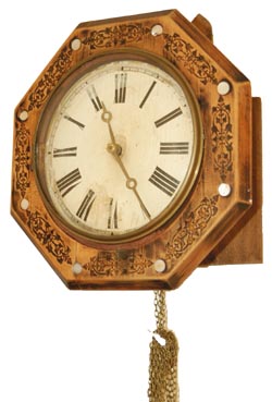 German Postman's Clock, made in the Black Forest, C. 1890. — Antique Clocks Price Guide