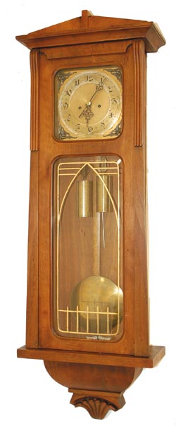 Junghans 2 weight Vienna Regulator. — Antique Clocks Price Guide