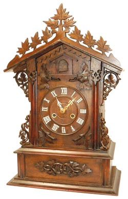 Large shelf cuckoo, C. 1865-1880. — Antique Clocks Price Guide