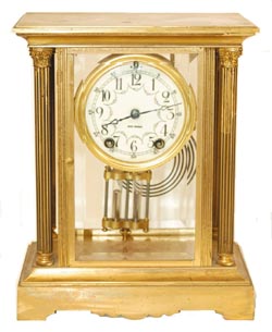 Seth Thomas crystal regulator, "Empire No. 64", C. 1909. — Antique Clocks Price Guide