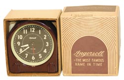 Ingersoll/US Time, Little Rock, Ark. New/Old stock; — Antique Clocks Price Guide