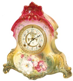 Ansonia Clock Co. Royal Bonn, "La Normandie", C. 1904. — Antique Clocks Price Guide