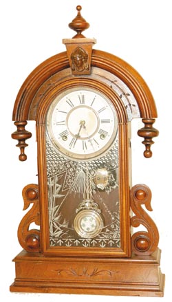 Waterbury Clock Co. parlor clock, "Paris", C. 1881. — Antique Clocks Price Guide