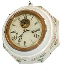 Seth Thomas "One Day Lever" octagon gallery. — Antique Clocks Price Guide