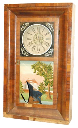 Jeromes, Gilbert, Grant & Co. Bristol, Conn. 30 hour OG clock. — Antique Clocks Price Guide