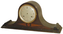 Waterbury Clock Co. tambour clock. — Antique Clocks Price Guide