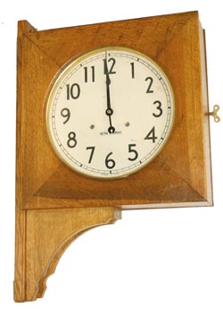 Seth Thomas, "Double Dial" - Wall Bracket, C. 1922. — Antique Clocks Price Guide
