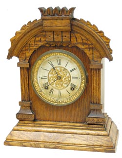 Ansonia Clock Co. mantle clock, "Tunis", C. 1894. — Antique Clocks Price Guide