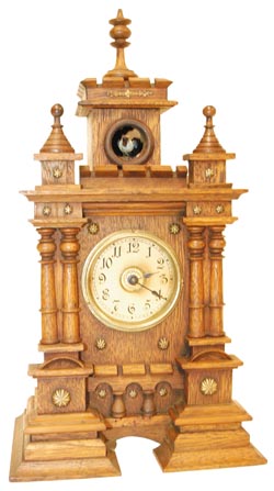 German mini shelf cuckoo, C. 1900. — Antique Clocks Price Guide