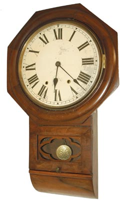 New Haven-English drop clock. — Antique Clocks Price Guide