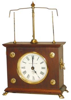 Horolovar "Ignatz" flying pendulum clock. — Antique Clocks Price Guide