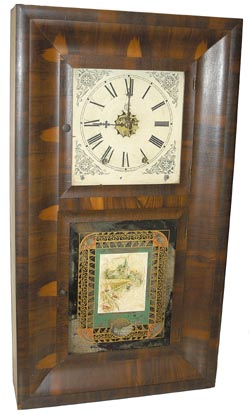 Waterbury Clock Company, 2 door, 8 day, shelf clock. — Antique Clocks Price Guide