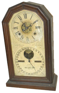 Ithaca Calendar Clock Co. "No.11 Octagon Poni", C. 1885. — Antique Clocks Price Guide