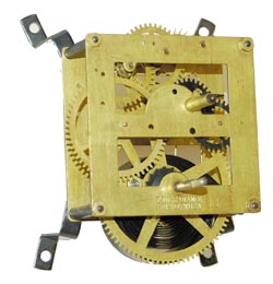 E. Ingraham, 8 day, time only movement. — Antique Clocks Price Guide
