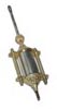 Wm. L. Gilbert parlor clock pendulum. — Antique Clocks Price Guide