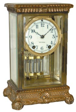Seth Thomas crystal regulator, "Empire No. 13", C. 1909. — Antique Clocks Price Guide