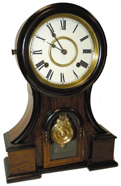 E. Ingraham & Co. Bristol, Conn. shelf clock, "Huron", C. 1880. — Antique Clocks Price Guide