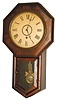 Wm. L. Gilbert Clock Co., "8 Inch Drop Octagon", C. 1901.