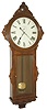 Ansonia Clock Co., large wall regulator, "General", C. 1905.