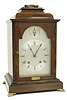 Miniature Winterhalder & Hofmeier bracket clock.