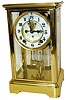 Ansonia Clock Co. crystal regulator, "Prism", C. 1914.