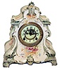 Porcelain clock, maker unknown to me.