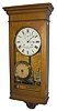 Fred Frick Clock Co, Waynesboro, Pa. imprinted on the dial of this electric program clock.