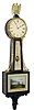 Waltham Clock Company, Waltham, Mass. Banjo, C. 1930, a reproduction of Simon Willard's early 1800's banjo.