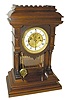 E.N.Welch Mfg. Co. mantle clock, the rare "Khedive", parlor model with Patti movement, C. 1889.