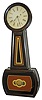 E. Howard, Boston, "Banjo No. 3", C. 1857, give or take. The movement is signed "Howard & Davis, Boston", and the dial is signed, "E. Howard & Co., Boston".