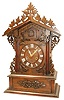 Large shelf cuckoo, C. 1865-1880.