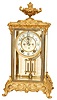 Ansonia Clock Company, crystal regulator, "Crown", C. 1914.