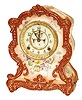 Ansonia Clock Co. porcelain case, unmarked and unnamed, as a great many of their clocks are.