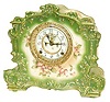 Ansonia Clock Co. porcelain case, "Record", C. 1901.