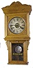 International Time Recording Co. wall hanging timepiece made of solid oak, but heavy as lead.