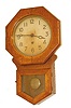Arthur Pequegnat Clock Co. Kitchener, Canada, the "Preston" 8 day wall clock, all taken from the full label on the back.