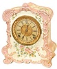 Ansonia Clock Company, porcelain, "Tecumseh", C. 1904.