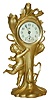 Jennings Brothers novelty clock, 8.5" high.