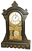F. Kroeber mantle clock, "Plymouth", C. 1888.