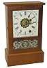 Ansonia Clock Co. mantle clock, "Farmers" or "Cottage" model, C. 1880.