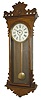 E. N. Welch Mfg. Co. hanging clock, "Meyerbehr", C. 1882.