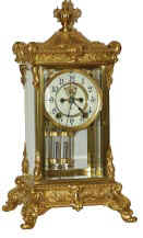 Ansonia Clock Co. crystal regulator, "Elysian", ca 1914. — Antique Clocks Price Guide