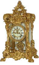 Ansonia Clock Co. crystal regulator, "Regal", ca 1905. — Antique Clocks Price Guide