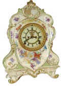 Ansonia Clock Co. Royal Bonn case, "La Villa", ca 1900. — Antique Clocks Price Guide