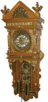 Ansonia Clock Co. "Antique Hanging", Ca about 1904. — Antique Clocks Price Guide