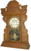 E. N. Welch mantle clock, one of the very poplar Commemorative Series. — Antique Clocks Price Guide