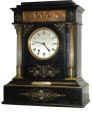 French marble and bronze clock with an unusual 3 train movement. — Antique Clocks Price Guide