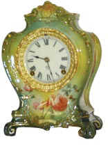 Ansonia Clock Co. Royal Bonn, "La Plaine", ca 1901. — Antique Clocks Price Guide