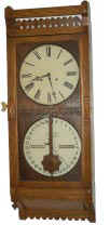 Ithaca Calendar Clock Co. "No. 2.5 Brisbane", ca 1880. — Antique Clocks Price Guide