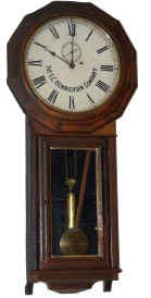 Seth Thomas "Regulator No. 3" ca 1886. — Antique Clocks Price Guide